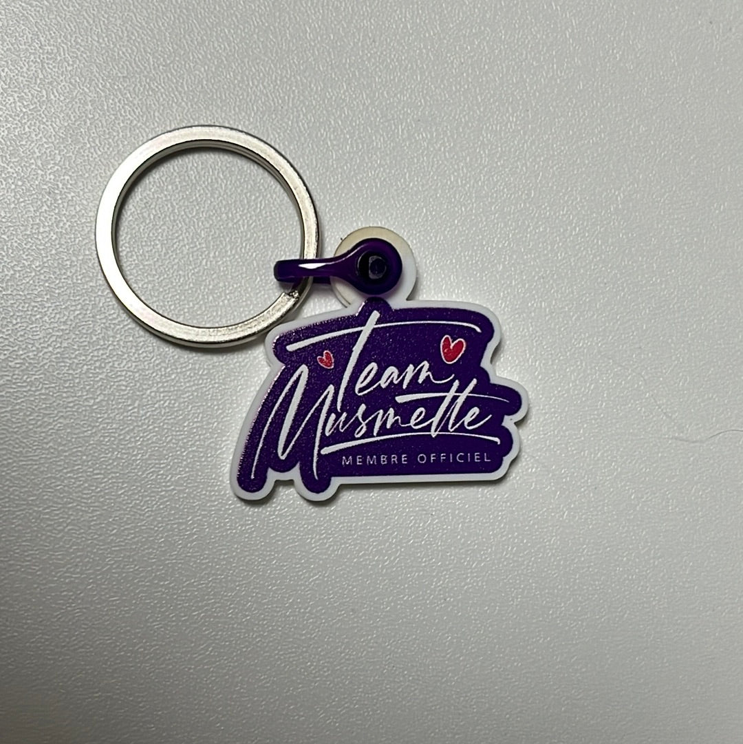 Porte-clés Team Musmette