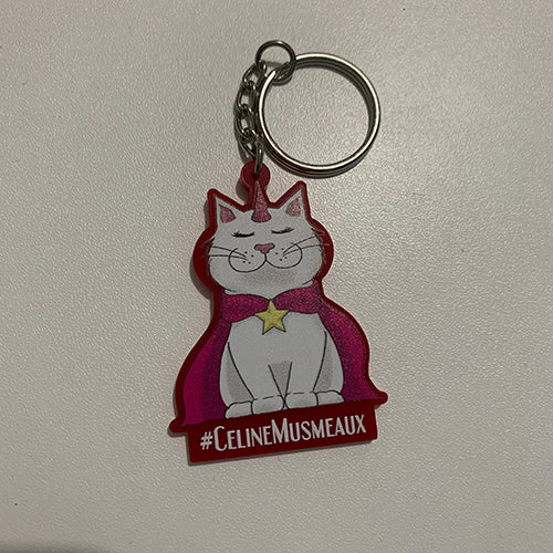 Porte-clés Mascotte KittyLicorn Musmette