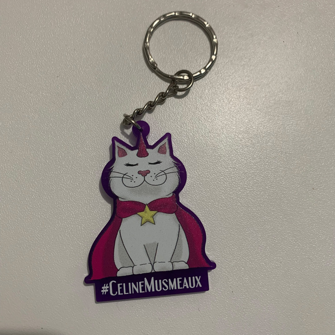 Porte-clés Mascotte KittyLicorn Musmette
