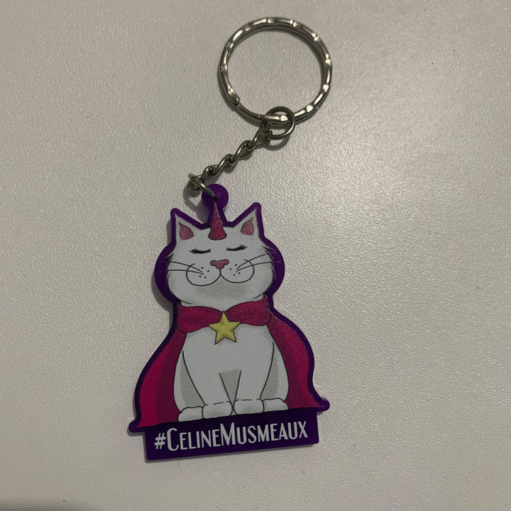 Porte-clés Mascotte KittyLicorn Musmette